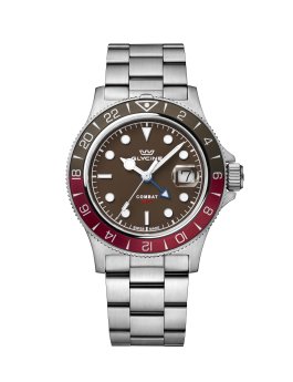 Glycine GL1053 Combat Sub GMT Quartz 42