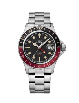 Glycine GL1055 Combat Sub GMT Quartz 42