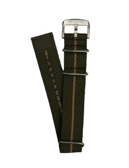 Glycine Nylon Strap Nato Green 22 mm 