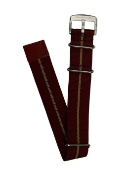 Glycine Nylon Strap Nato Bordeaux 22 mm 