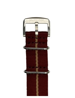 Glycine  Nylon Strap Nato Bordeaux 22 mm