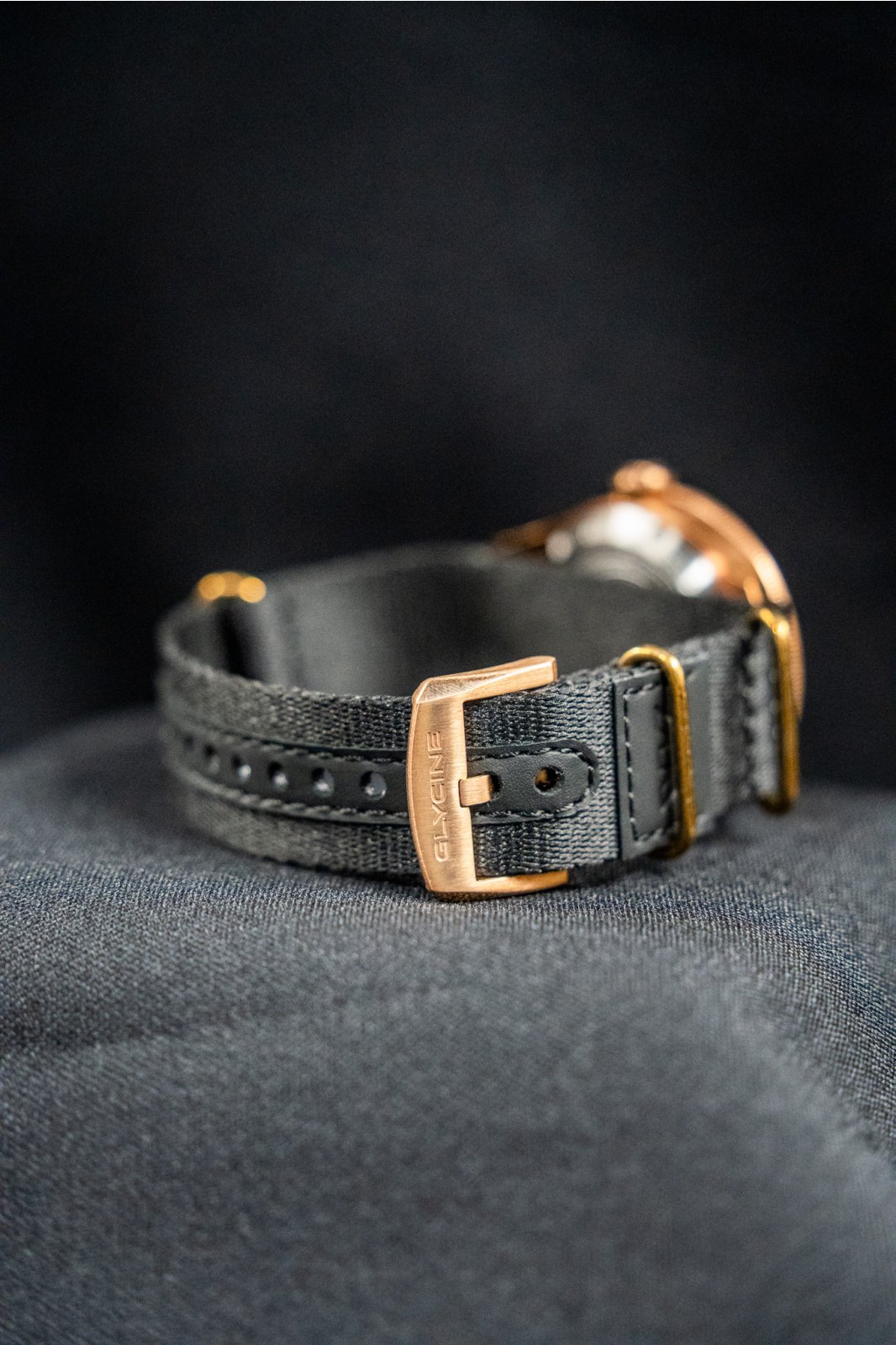 GLYCINE カズヤン Glycine GL0517 - Combat Sub 39 Bronze