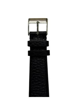 Glycine  Leather Stap black Airman The Chief 22 mm