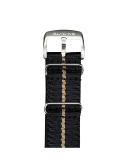 Glycine  Nylon Strap Nato Black / Stripe
