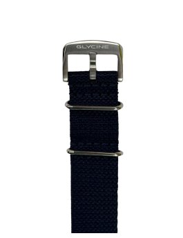 Glycine  Nylon Strap Nato Blue 22 mm
