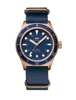 Glycine GL0518 S/D Combat Sub 39 Bronze 