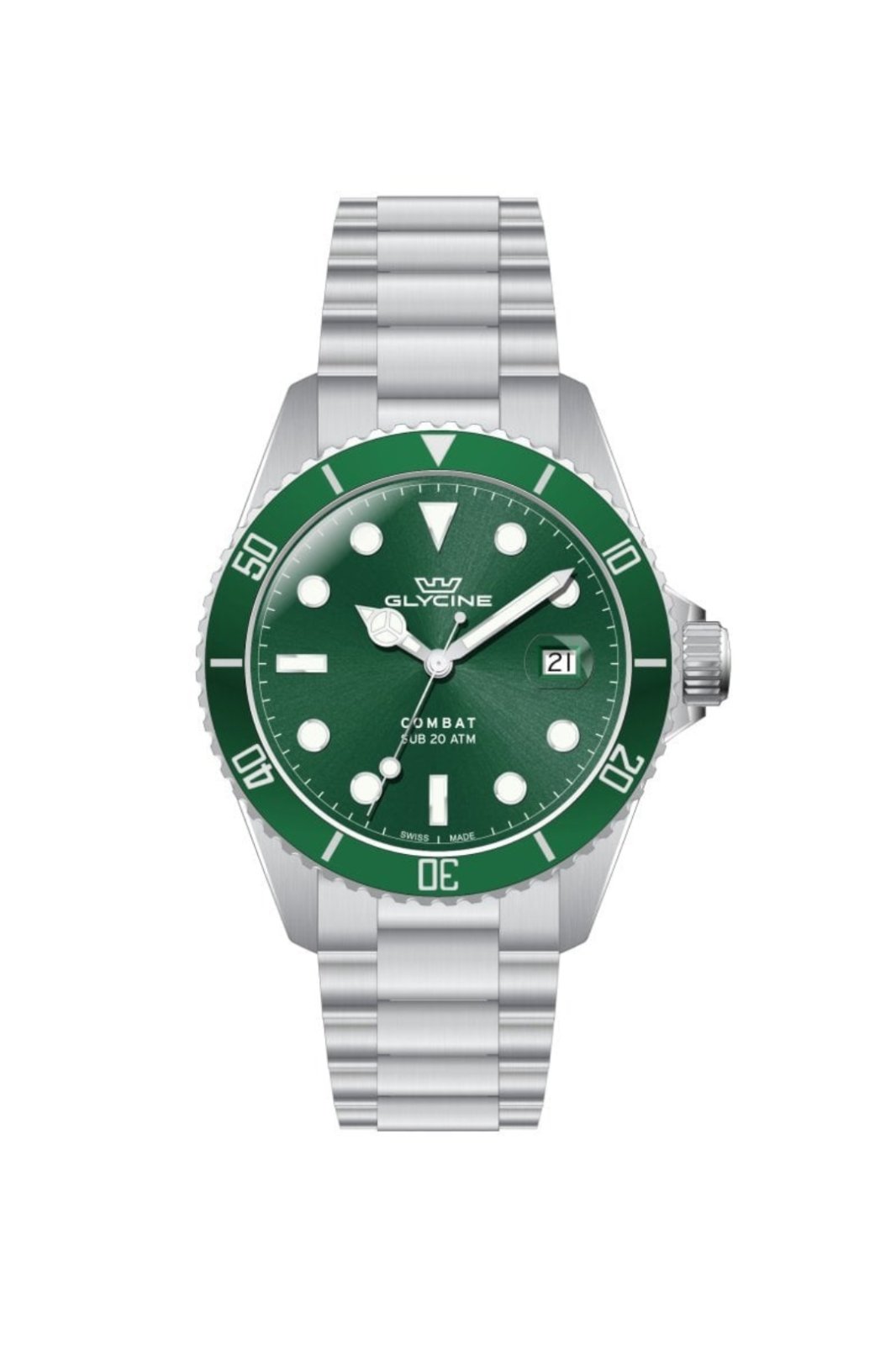 Glycine GL1063 - Combat Sub 40 Quartz