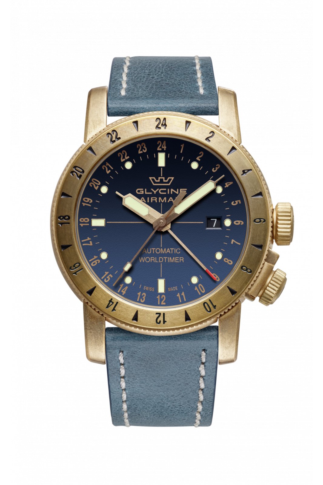 Glycine GL0167 Airman 44 Bronze GMT