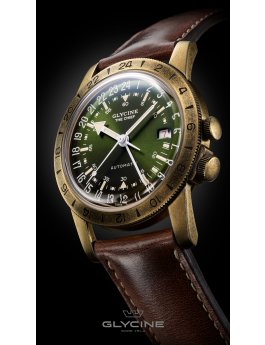 Glycine GL0307 Airman Vintage The Chief GMT 40