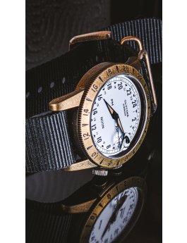 Glycine GL0378 Airman Vintage Noon PURIST 40